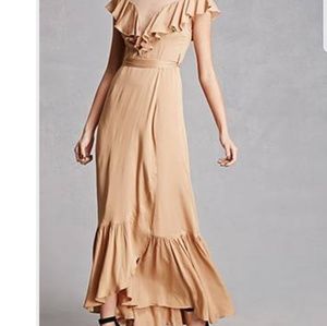 Selfie leslie tan maxi dress